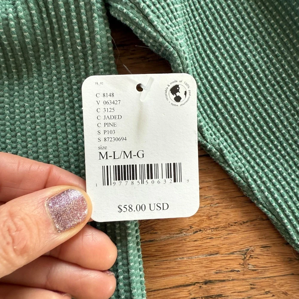 Free People intimately Clean Slate layering top NWT - Picture 4 of 4